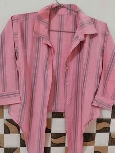 Striped Pink Shirt