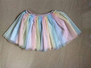 Rainbow Tulle Skirt