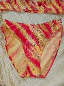 Retro Tie-Dye Bikini Set