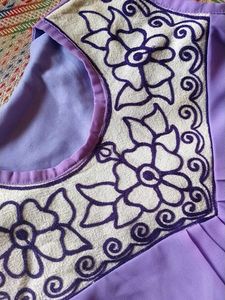 Lilac Embroidered Top ♥️