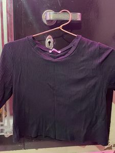 Black Crop Top For Girls😍🖤