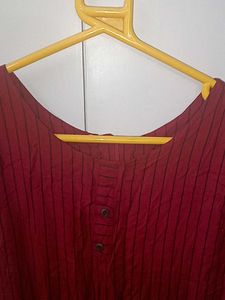 Maroon Jumpsuit