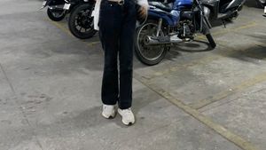 Black Bootcut Jeans