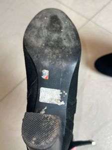 Black Suede Ankle Boots