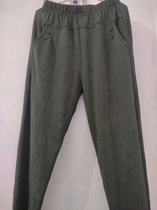 Olive Green Lounge Pants