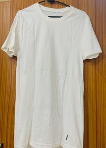 White Unisex Basic Tshirt