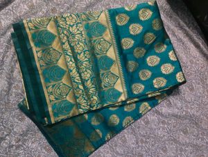 Elegant green Saree
