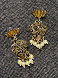 Geometric Flowerical Jewellery Set