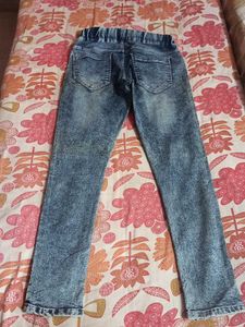 Acid Wash Denim Jeans