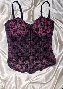 H&M corset top