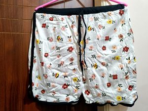 Floral Print Lounge Shorts