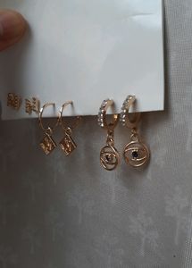 3 Pc Earring Combo