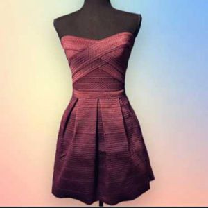 Chic Strapless Mini Dress