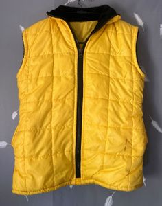 Yellow Puffer Jacket