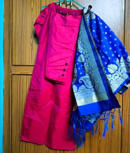 Designer Kurta Pent Set (3 Pieces)
