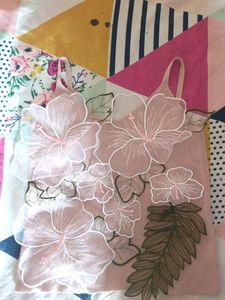 Floral Applique Tank Top
