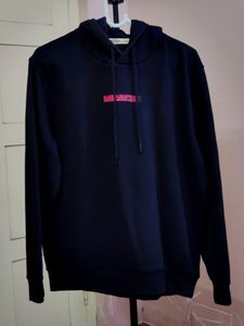 NEWear black unisex imported hoodie