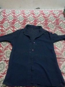 Blue Button-Down Shirt