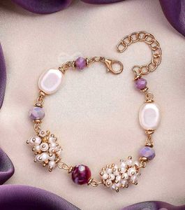 Pearl &amp; Crystal Bracelet