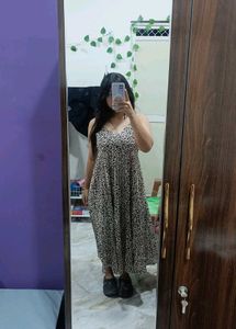 Leopard Print Maxi Dress