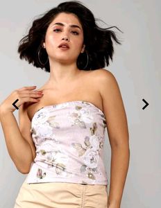 Floral Tube Top &amp; Mini Skirt