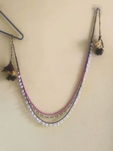 Pastel Beads And Shell Waist Belt