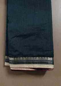 Elegant Plain Border Saree