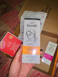 Foxtale Sunscreen And Niacinamide serum