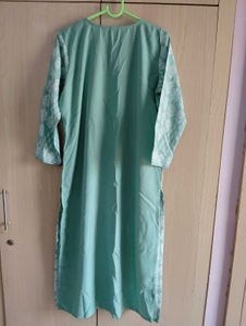 Sea Green Printed Kurti❤️