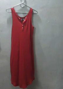 Red Casual Dress