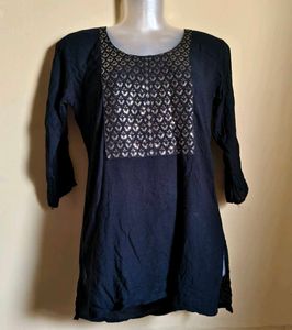 BOGO🎁Buy One Get 1 Free🎁Size Small Black Kurta