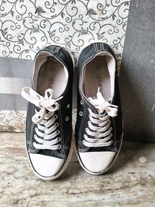 Classic Black Sneakers