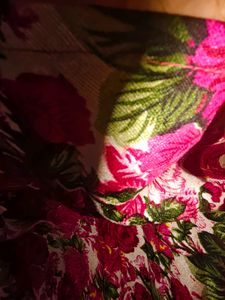 Floral Ethnic Skirt with a kurta top