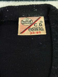 Classic Black Sweater blouse