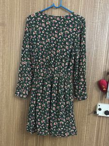 Floral Print Mini Dress