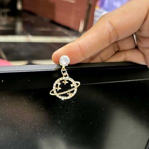 Planet Drop Earrings