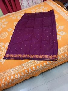 New Copper Zari Banarasi Karan Silk With Bp