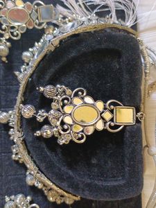 Silver Oxidized Jewelry Set