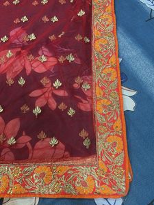Elegant Red Dupatta