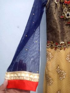 Embroidered Formal Dress