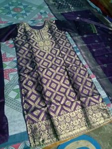 Banarasi Silk Kurta Set Trendy