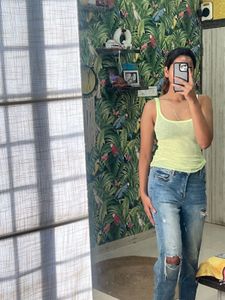 Distressed Denim Jeans