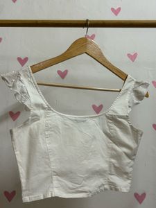 White Pinteresty top