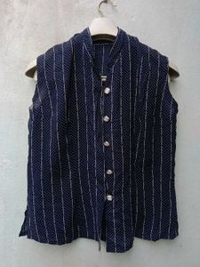 New With Tag Korean Stripped Vest Shirt