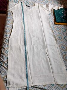 White Embroidered Kurti