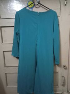 Elegant Teal Top