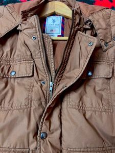 US Polo Brown Winter Jacket – Classic, Warm &amp; Effo