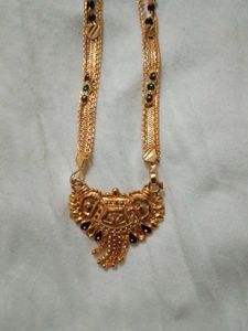 🖤💛 Short Traditional Mangalsutra – Brand New