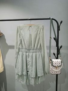 Sea Green Dress