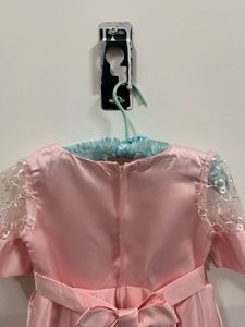 Pretty Pink Girls Party dress